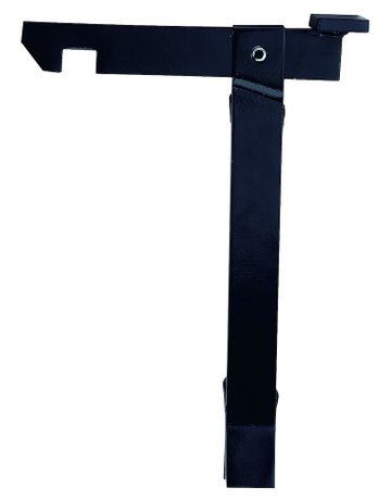 Bild Torfeststeller, 1315, mit Flachstahl, Stahl, B60mm, H230mm, L280mm - KWS-0