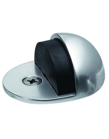 Bild Bodentürstopper, 2080, H 25mm, mit Verdrehsicherung, ALU, dunkelbraun eloxiert gebei. - KWS-0