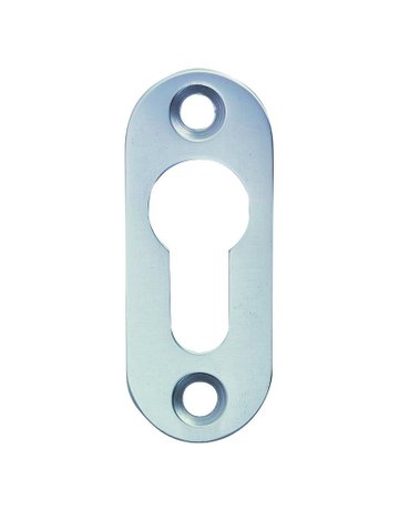 Bild Schlüsselrosette 3451 innen,oval,PZ,7mm,F2 eloxiert - KWS-0