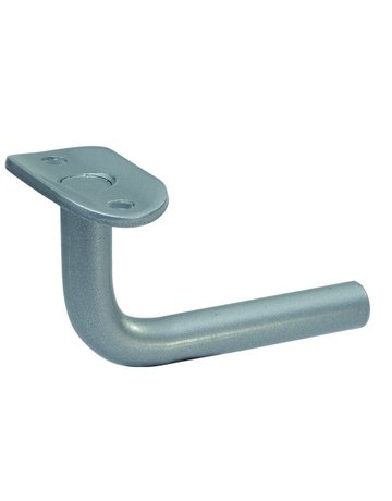 Bild GA-Handlaufstütze, 4527, mit flacher Auflage, Stahl, stahl blank - KWS-0
