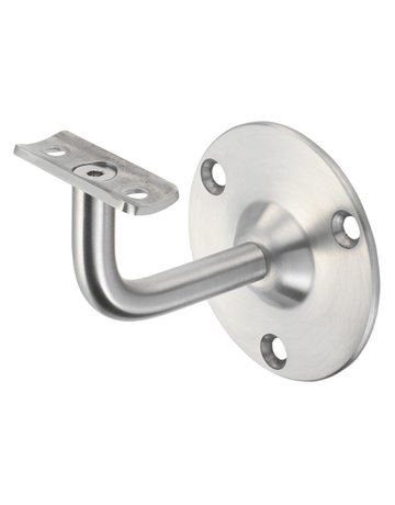 Bild Handlaufst.,4574,mit gewölbter Auflage STA,schw. einbrennlackiert,Wandabst.75mm - KWS-0
