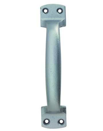 Bild OT-Schiebetürgriff, 5310, rund, L 200mm, B 44mm, silberfarbig, einbrennlackiert - KWS-0