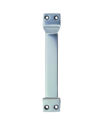 Bild OT-Schiebetürgriff, 5312, eckig, L 140mm, B 30mm, silberfarbig, eloxiert - KWS-0