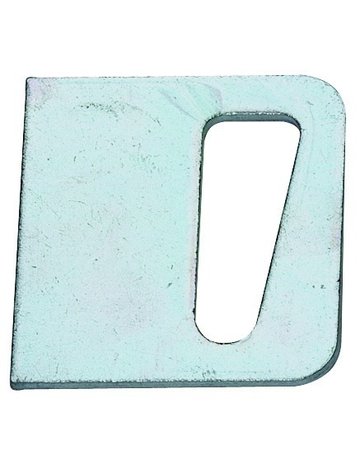 Bild KWS Flachschließblech 6539,75x72 rd, edelstahl matt-0
