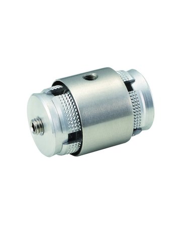 Bild Garder.syst.-Verbindungsmuffe, mit drei Bohrungen, 30x1,5mm, 7531, ER matt geb. - KWS-0