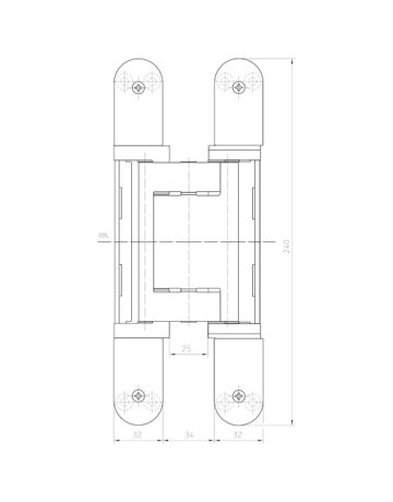 Bild Türband TECTUS TE 626 3D A8 Energy DL-R,edelstahl matt - SIMONSWERK-2