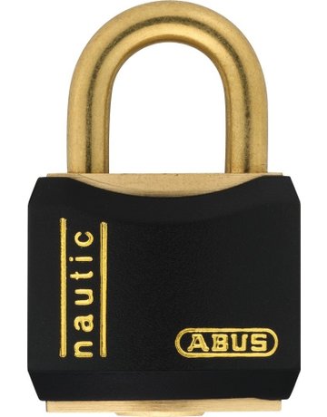 Bild AV - Vorhangschloss, Nautic T84MB/20, Messing massiv - ABUS-0