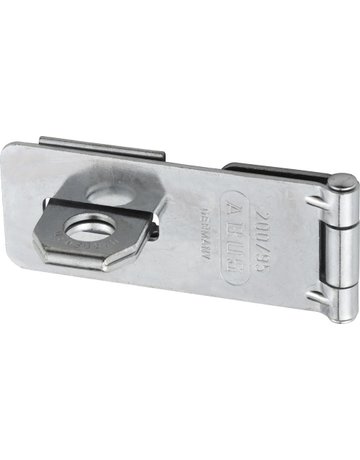 Bild Tür- Überfalle, mit Ösenplatte, 200/95, Stahl korrosionsgeschützt - ABUS-1