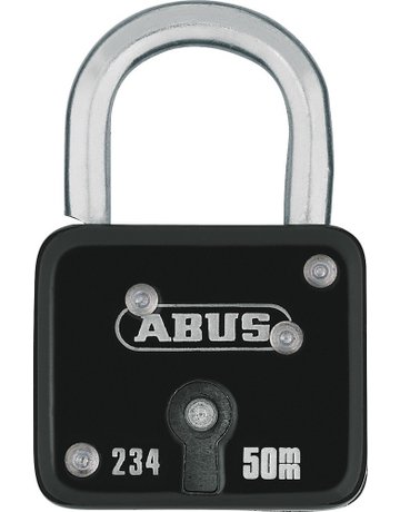 Bild AV - Vorhangschloss 234/50, Stahl, schwarz - ABUS-0