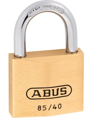 Bild AV - Vorhangschloss 85/30, Messing massiv - ABUS-2