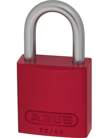Bild AV - Vorhangschloss, LoveLock 72LL/40, Aluminium pink - ABUS-1