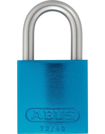 Bild AV - Vorhangschloss, LoveLock 72LL/40, Aluminium türkis - ABUS-0