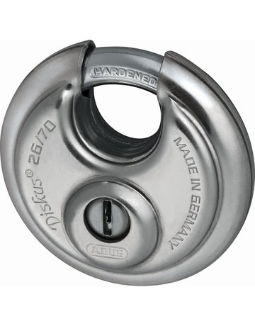 Bild AV - Vorhangschloss, Diskus 26/80, Edelstahl edelstahl - ABUS-3