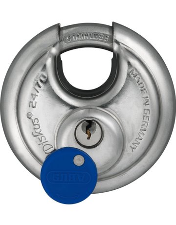 Bild AV - Vorhangschloss, Diskus 24IB/70, Edelstahl edelstahl - ABUS-4