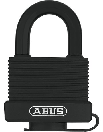 Bild AV - Vorhangschloss, Expedition 70, Messing massiv schwarz - ABUS-0