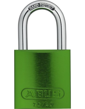 Bild AV - Vorhangschloss, Titalium 72/40, TITALIUM™-Spezialaluminium grün - ABUS-0