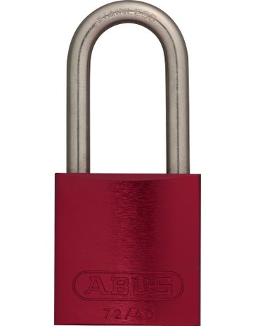 Bild AV - Vorhangschloss, Titalium 72IB/40HB40, TITALIUM™-Spezialaluminium rot - ABUS-0