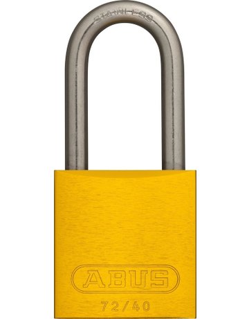 Bild AV - Vorhangschloss, Titalium 72IB/40HB40, TITALIUM™-Spezialaluminium gelb - ABUS-0