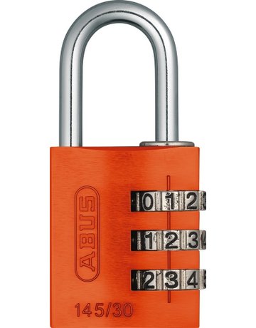 Bild AV - Zahlen-Vorhangschloss-Set 145/30 B/DFNLI, Aluminium massiv, blau, lila - ABUS-2