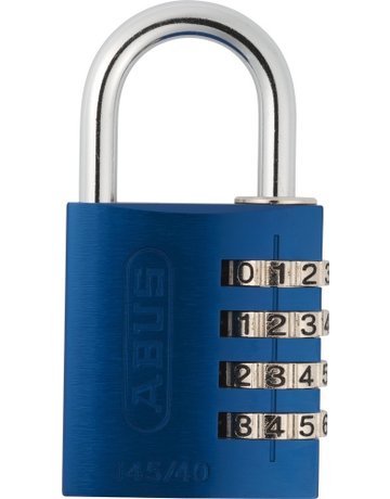 Bild AV - Zahlen-Vorhangschloss 145/40 B/DFNLI, Aluminium massiv, blau, lila - ABUS-0