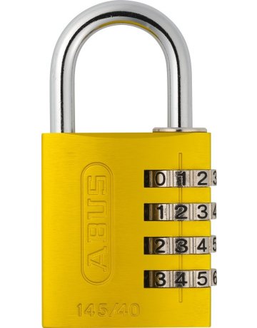 Bild AV - Zahlen-Vorhangschloss 145/40 B/DFNLI, Aluminium massiv, blau, lila - ABUS-2