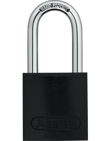 Bild AV - Vorhangschloss, Titalium 72/40HB40, TITALIUM™-Spezialaluminium schwarz - ABUS-0