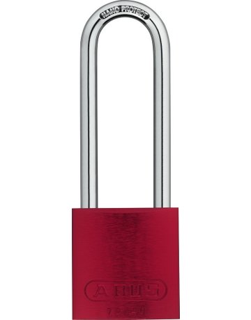 Bild AV - Vorhangschloss, Titalium 72/40HB40, TITALIUM™-Spezialaluminium rot - ABUS-0