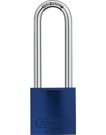 Bild AV - Vorhangschloss, Titalium 72/40HB75, TITALIUM™-Spezialaluminium blau - ABUS-0