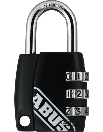 Bild AV - Zahlen-Vorhangschloss, Color 155/30 B/DFNLIESPP, Zinkdruckguss, schwarz - ABUS-0