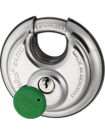 Bild AV - Vorhangschloss, Diskus 24/70, Edelstahl edelstahl - ABUS-4
