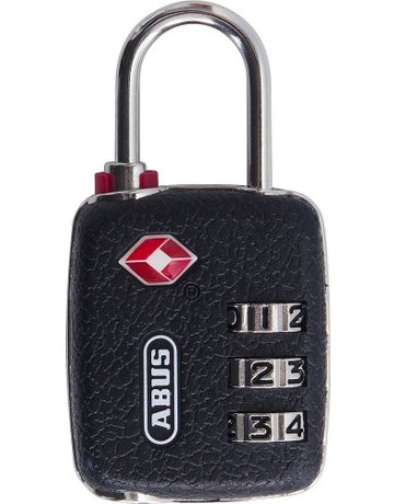 Bild AV - Zahlen-Vorhangschloss-Set 146TSA/30 Twins B, Sicherheitsschloss, Stahl, schwarz - ABUS-0