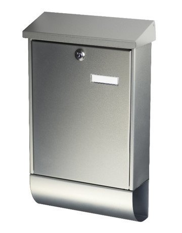 Bild Briefkasten,Oslo-Set 37670 Ni Set,edelstahl mit Schutzlack versiegelt - BURG WÄCHTER-0