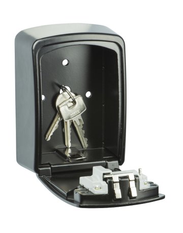 Bild Schlüsseltresor,KeySafe 40 SB mit Zahlenschloss,ZDG schwarz beschichtet - BURG WÄCHTER-1