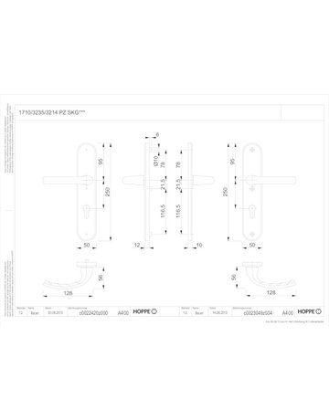 Bild Profil-Wechselstift 10x100 mm mit Gewinderolle M14 - HOPPE-1