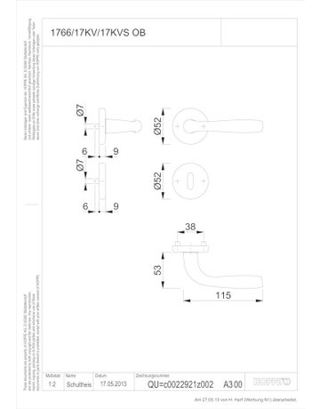 Bild Maribor 1766/17KV/17KVS Rosette ,BB,8,F1,TS37-42 - HOPPE-1