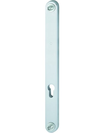 Bild HOPPE Langschild 3247N, außen, mit Stütznocken, Profilzylinder gelocht, Entfernung 92mm, Türstärke min. 57mm, Türstärke maximal 62mm, silber, naturfarben, eloxiert-0