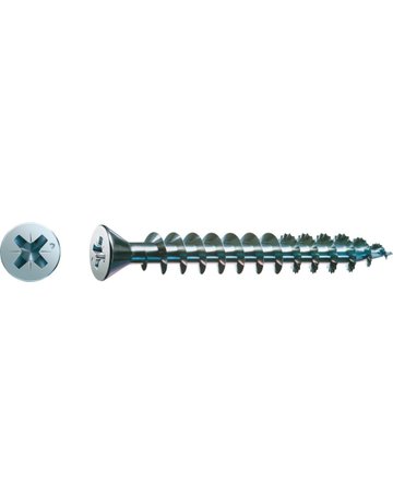 Bild Universalschraube kleiner Senkkopf 5 mm 3x12mm,Vollgw,Kreuzschlitz Z1,WIROX - SPAX-0