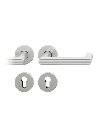 Bild Drückergarnitur 72 1016 Rosette rund ,PZ,8,DR,F1,TS39-48,AGL3 - FSB-0