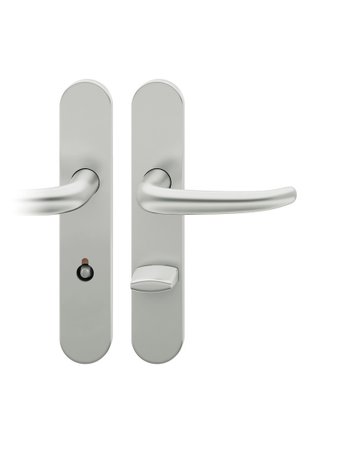 Bild Drückergarnitur 72 1023 LS oval ,WC/SS78/8 (8),DL,F1,TS 39-48,35° - FSB-0