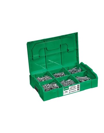Bild Montagekoffer L-BOXX T-STAR PLUS Kunststoff,Schraubenset 6 Abmessungen - SPAX-0