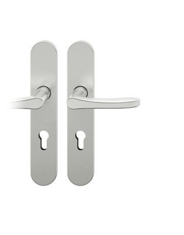 Bild Drückergarnitur 72 1106 LS oval ,PZ72/8,DL,F1,TS 39-48,35° - FSB-0