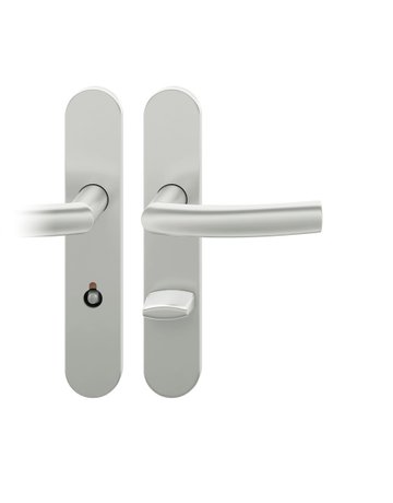 Bild Drückergarnitur 72 1107 LS oval ,WC/SS78/8 (8),DR,F1,TS 39-48,35° - FSB-0