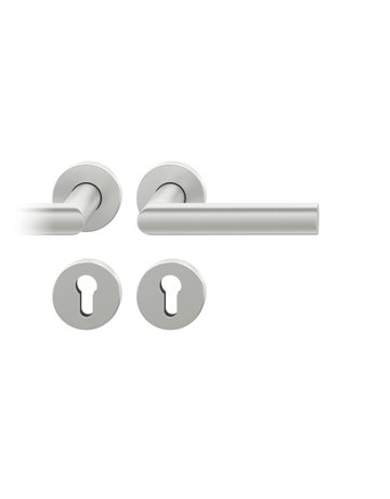 Bild Drückergarnitur 72 1108 Rosette rund ,PZ,8,DR,F1,TS39-48,AGL3 - FSB-0