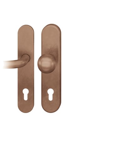 Bild Sicherheits-Wechselgarnitur 73 7375 LS oval ,11mm,ES1/PZ 72/8,h-bronze - FSB-0