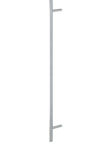 Bild HOPPE Stoßgriff E5062, BA 1.200mm, Breite 109mm, L 1.600mm, Durchmesser 35mm, verdeckt verschraubt, edelstahl matt-0