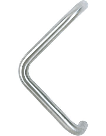 Bild HOPPE Stoßgriff E5200, BA 300mm, Breite 158mm, L 325mm, Durchmesser 25mm, verdeckt verschraubt, edelstahl matt-0