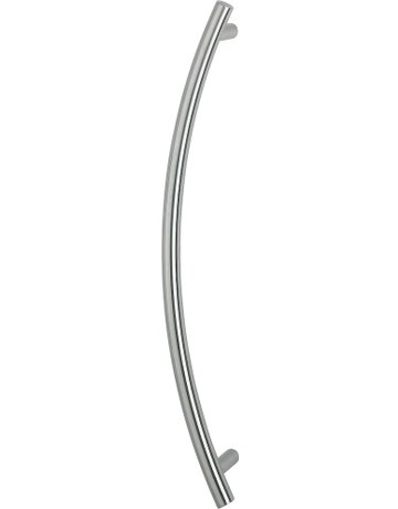 Bild HOPPE Stoßgriff E5511, BA 695mm, Breite 119mm, L 800mm, Durchmesser 30mm, verdeckt verschraubt, edelstahl matt-0