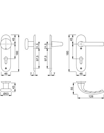 Bild We-grt. Schild53/273KP/1710 F1 8 PZ-72 37-42 9999 - HOPPE-1