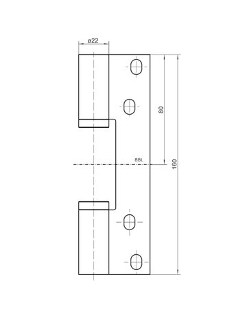Bild Objekttür- Klemmschutz, für Türband, VARIANT® VN 7100 AL - SIMONSWERK-2