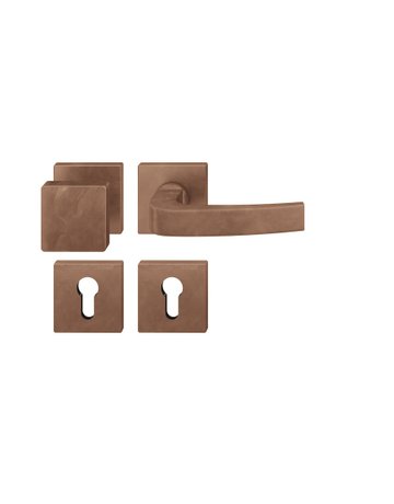 Bild FS Wechselgarnitur 76 1163 Rosette eckig ,PZ,9,DR,h-bronze,TS39-48 - FSB-0